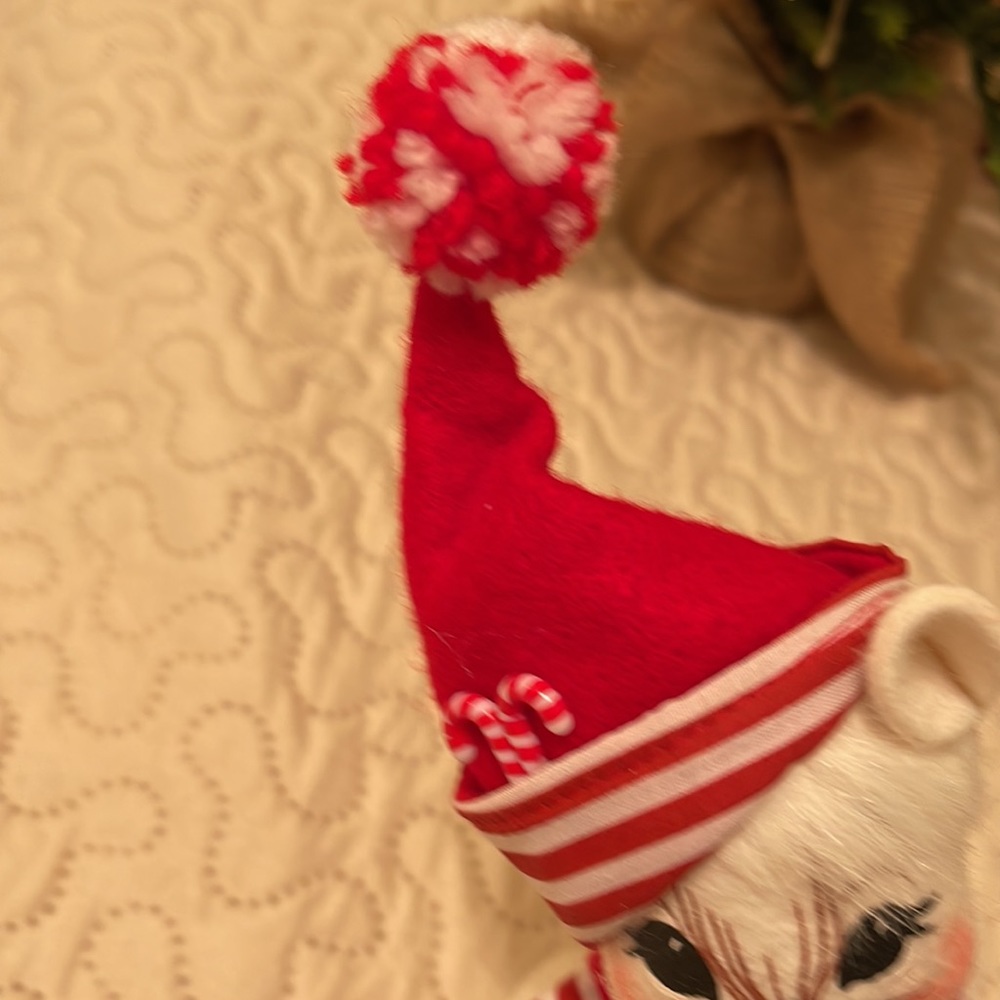 Anna Lee Candy Cane Christmas Mouse - Picture 4 of 7